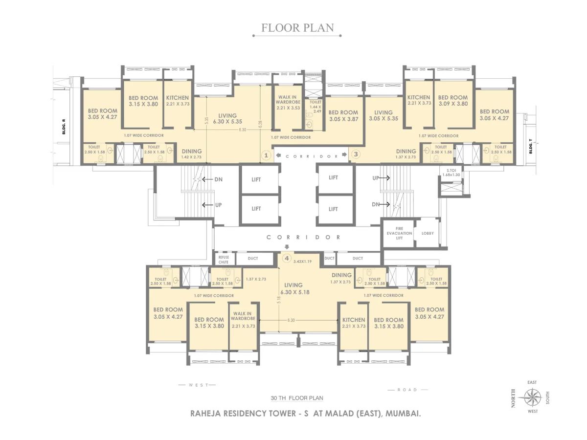 Raheja Residency – Tower S